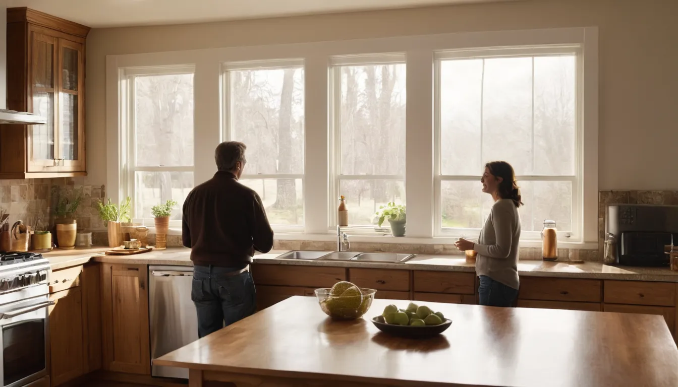 A homeowner talking with a local provider about windows